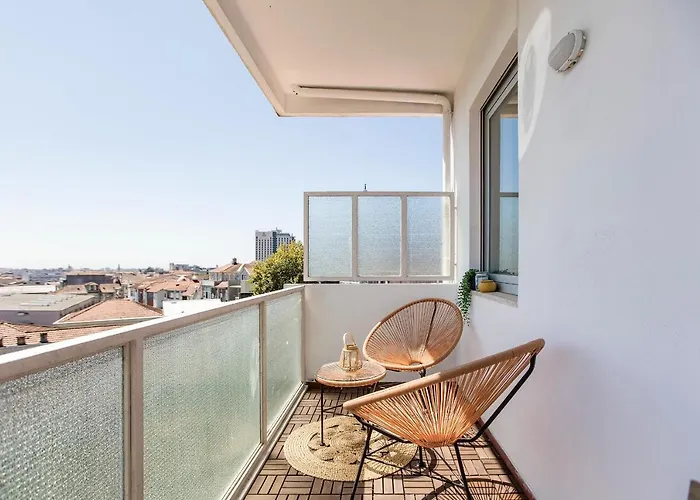 Apartmán Elegant W/ Ac & Balcony By Lovelystay Porto
